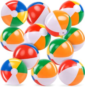 JOYIN 12-Pack 12“ Beach Balls ...