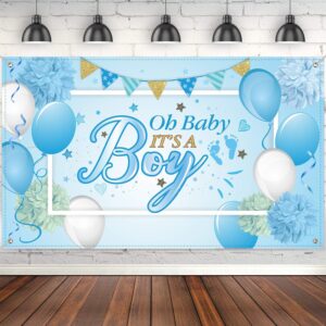 Blulu Baby Shower Party Backdrop De...