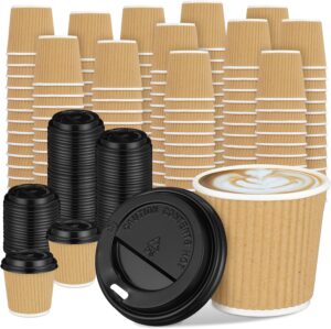 Uiifan 100 Set 4oz Disposable Espre...