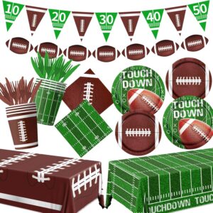 Football Party Supplies Kit Serve 2...