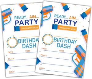 CLIRBE Nerf Birthday Party Invitati...