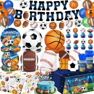 191 PCS Sports Birthday Party Decor...