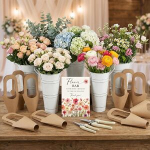 LEIFIDE Flower Bar Buckets Set Kit ...