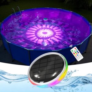 Solar Floating Multicolor Pool Ligh...