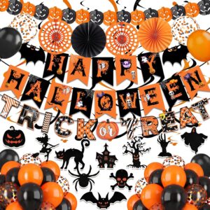 Happy Halloween Trick or Treat Bann...