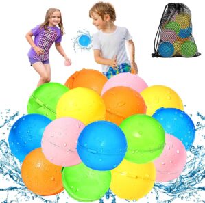 SOPPYCID 15PCS Reusable Water Ballo...