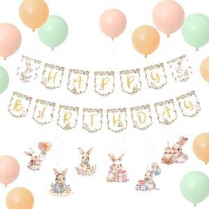 Bunny Birthday Decorations Kit, 36P...