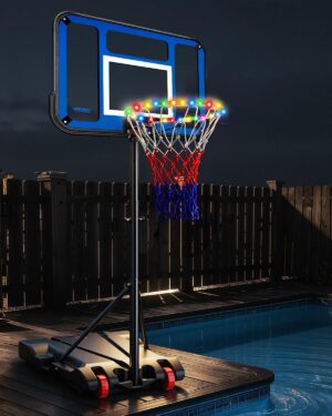 SPOYNAL Basketball Hoop Outdoor  ...