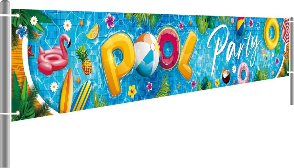 Pool Party Banners
