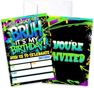 CLIRBE Bruh Birthday Party Invitati...
