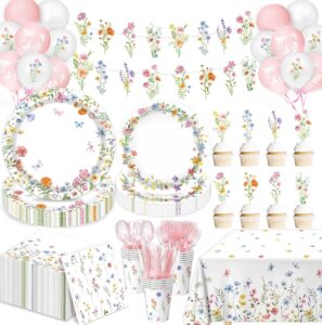 LINHAXM 175 PCS Spring Wildflower P...