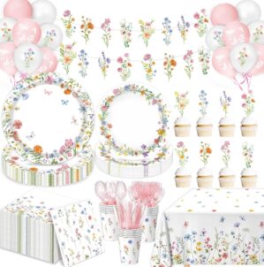 LINHAXM 175 PCS Spring Wildflower P...
