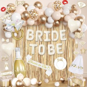 Champagne Gold Bridal Shower Decora...