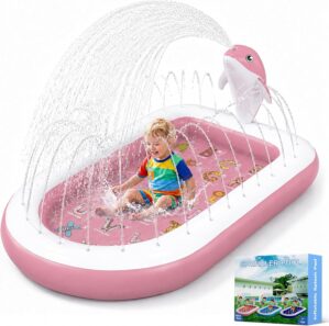 Splash Pads for Toddlers 1-3, Dolph...