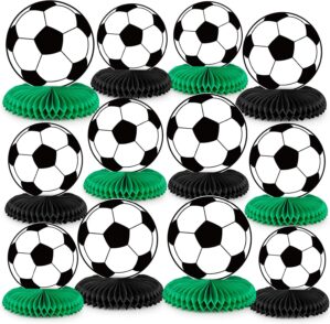 12 PCS Soccer Party Decorations Soc...