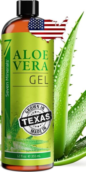 Seven Minerals Aloe Vera Gel with F...