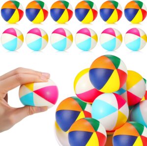 Jerify 24 Pcs Mini Beach Stress Bal...
