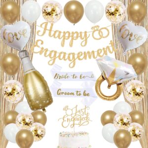 Trgowaul Champagne Gold Engagement ...