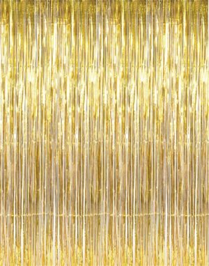 GOER 3.2 ft x 9.8 ft Metallic Tinse...