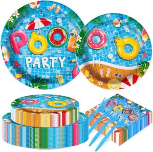 200 Pcs Pool Party Supplies Summer ...