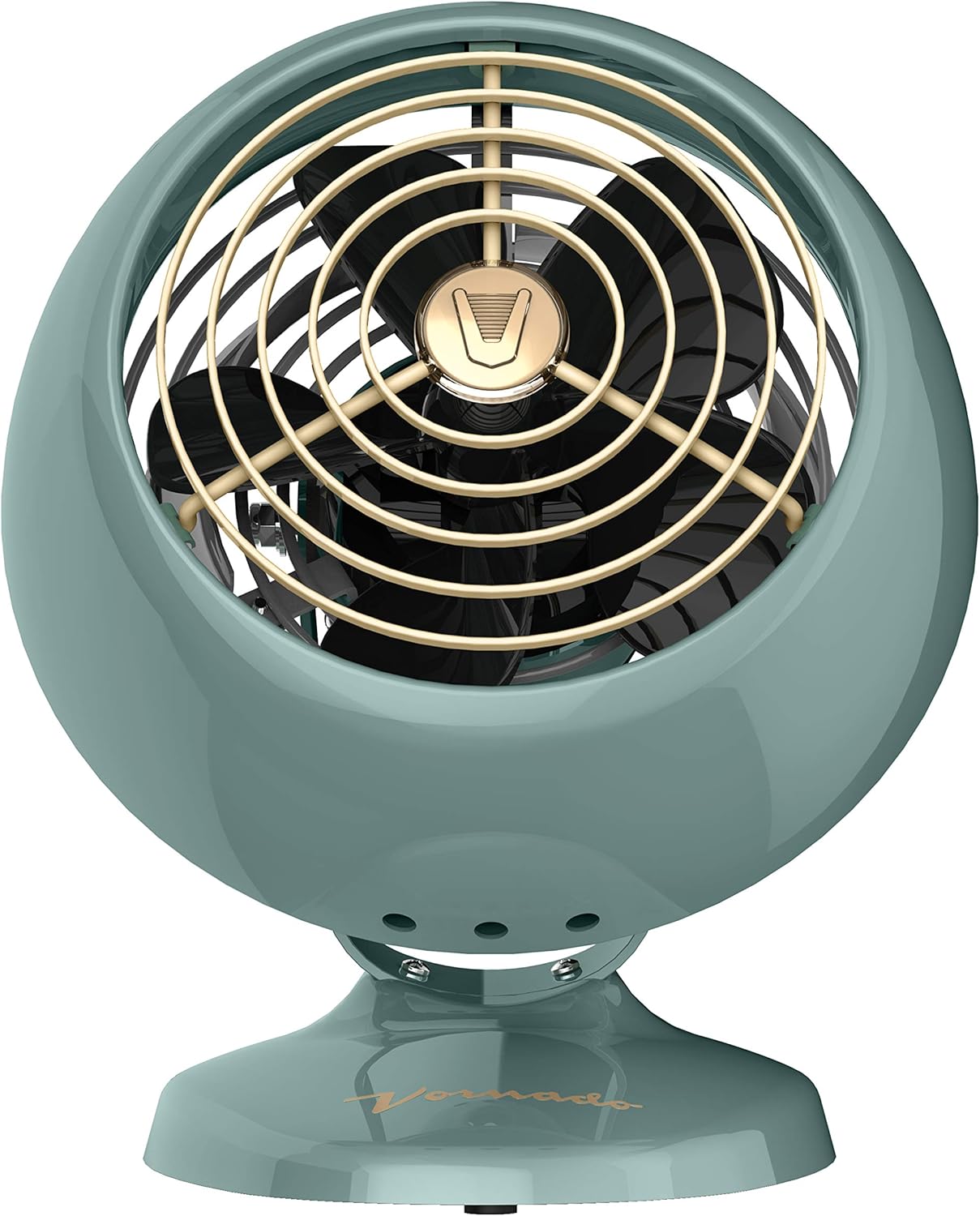 Vornado VFAN™ Mini Classic Vintage Metal Desk Fan, 2-Speed, Adjustable Tilt, Personal Air Circulator for Bedroom, Office, Dorm Room, Portable Quiet, Vintage Green - Image 7