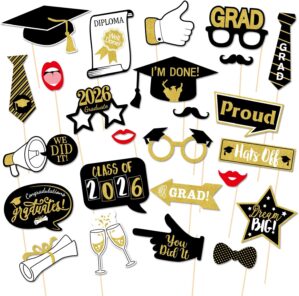 OURUOLA Black-Gold Graduation Party...