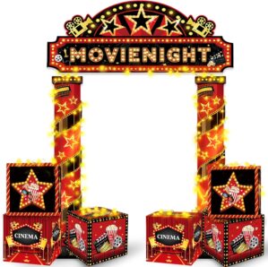 10 Pcs Movie Themed Party Decoratio...