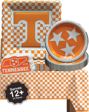 Tennessee Vols Party Set Tablecloth...