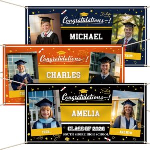 Custom Vinyl Banner 2026 Graduation...
