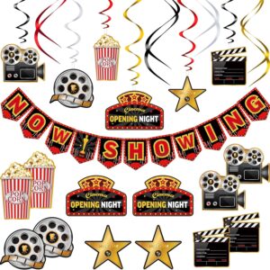 45 Pieces Movie Night Decorations P...