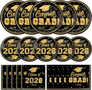 Litmitfu 150 Pcs Graduation Plates ...