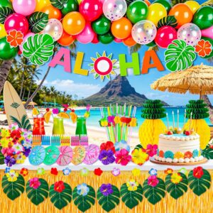 200 Pcs Aloha Luau Party Decoration...