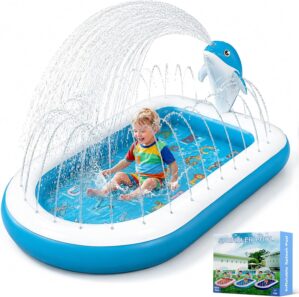Splash Pads for Toddlers 1-3, Dolph...