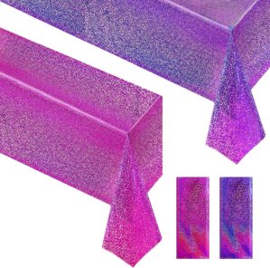 Purple & Fuchsia Red Holograph...