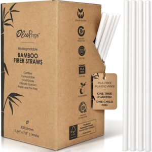 EcoPreps Biodegradable Bamboo Fiber...