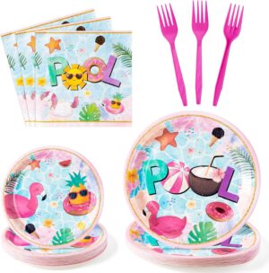 96Pcs Summer Pool Beach Ball Flamin...