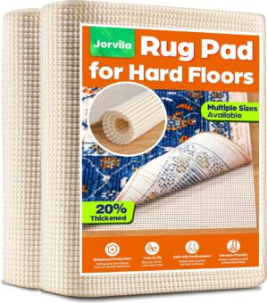 Jorvila Non-Slip Rug Pad Gripper 2&...