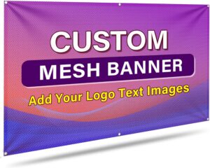 Custom Mesh Banner and Signs Custom...