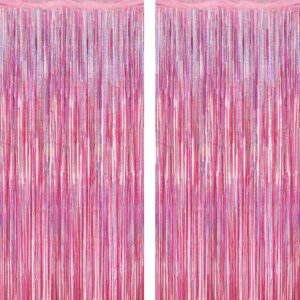2 Pack Glitter Pink Backdrop, 3.28 ...
