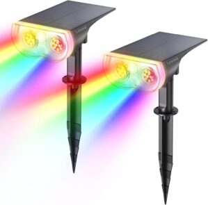 Solar Color Spotlights (2-Pack)