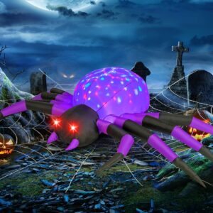 9-Ft Purple Spider Inflatable