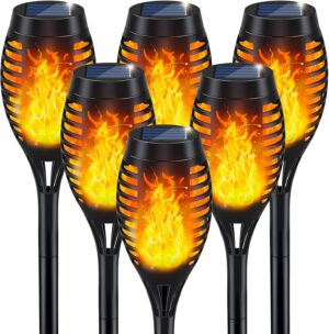 Solar Flickering Flame Torches