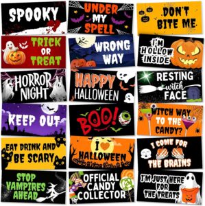 Double-Sided Halloween Photo Signs ... - Photo Booth Props