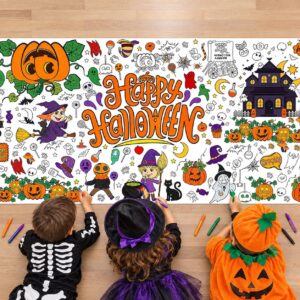 Giant Halloween Coloring Poster Tab...