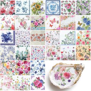 Floral Decoupage Napkins, 30 Styles - Party Napkins