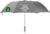 DISCOUNT PROMOS Custom Mori Telescopic Folding Umbrellas Set of 6, Personalized Bulk Pack – Perfect for Travel, Promotional Events or Giveaways – Grey