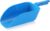 New Star Foodservice Commercial Grade Polycarbonate Plastic Utility Ice Scoop, Blue, 64 oz