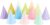 CANREVEL 24 PCS Pre-Assembled Party Hats for Adults, Party Supply for Party Decorations Birthday Party Headwear for Women Men