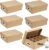 6 Pcs Cardboard Mason Jar Storage Box for 16 oz Regular or Wide Mouth Jars Canning Boxes with Handles and Dividers, 12 Cells Mason Jar Organizer Canning Jar Storage Boxes
