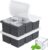 Large Ice Cube Tray for Whiskey: FDDBI Silicone Ice Cube Trays with Lid – 2Pack Big Square Old Fashioned Ice Cube Maker for Cocktail – 2inch Huge Cubed Ice Trays for Whisky